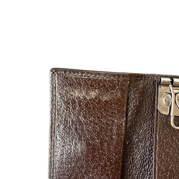Vintage Gucci GG Canvas and Faux Leather Key Holder Wallet Serial Code Pamphlet - Picture 8 of 17